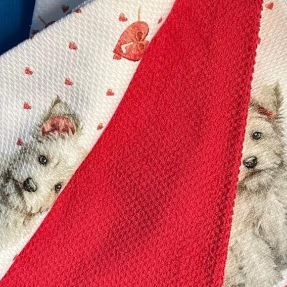 NWT & HTF 3 PACK ADORABLE WESTIE / WEST HIGHLAND TERRIER / CAIRN TERRIER TOWELS - Picture 12 of 15